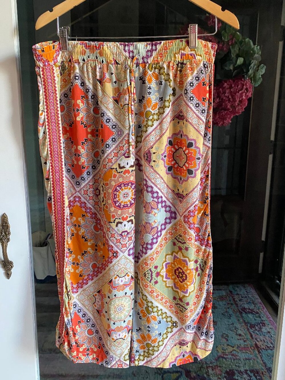 Johnny Was JADE - Lucero Silk Capri